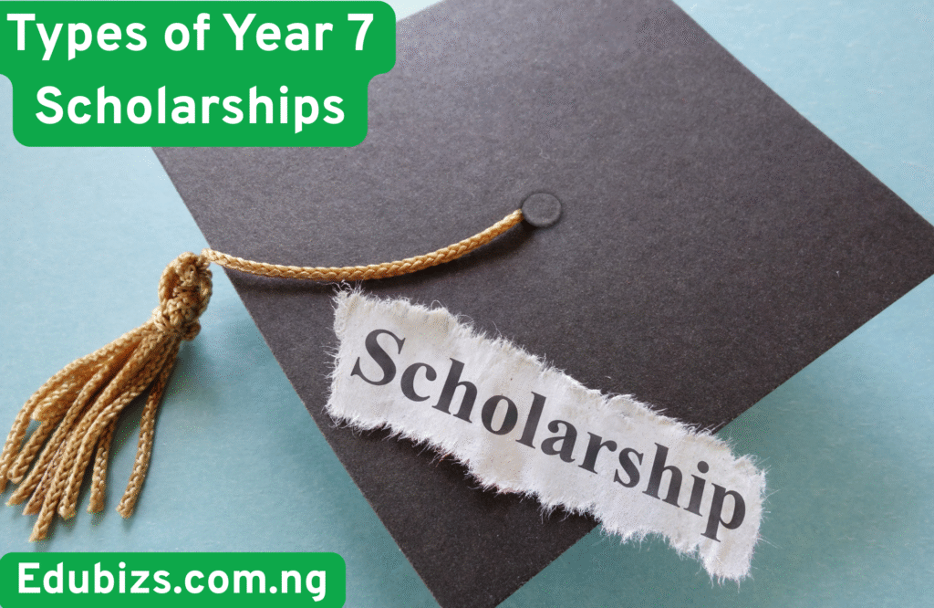 Year 7 scholarships in the UK